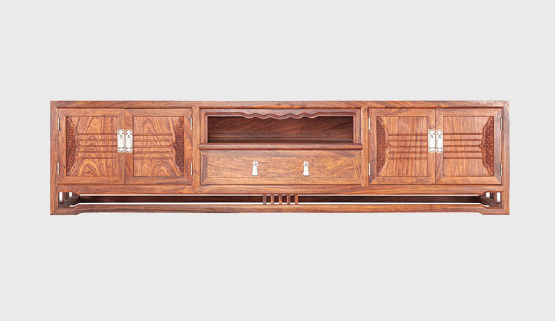 鄂州刺猬紫檀电视柜低柜现代中式全实木电视柜客厅高低柜