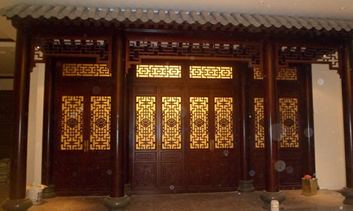 鄂州传统仿古门窗浮雕技术制作方法